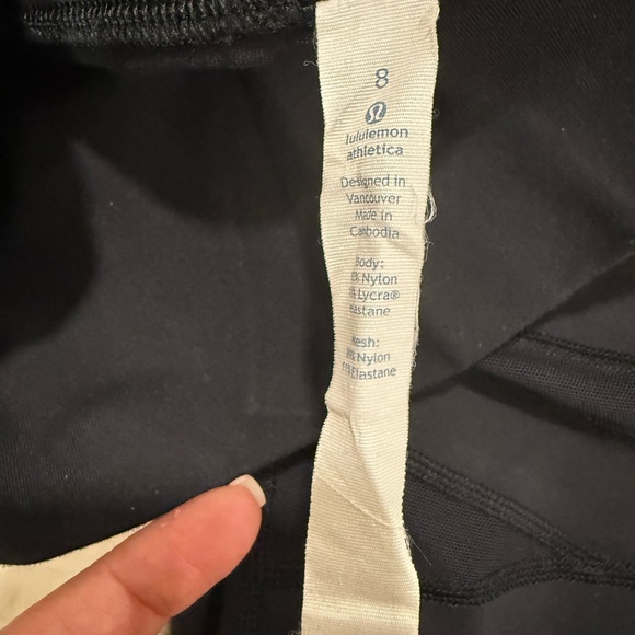 Lululemon Athletica Black Leggings - Picture 4 of 4